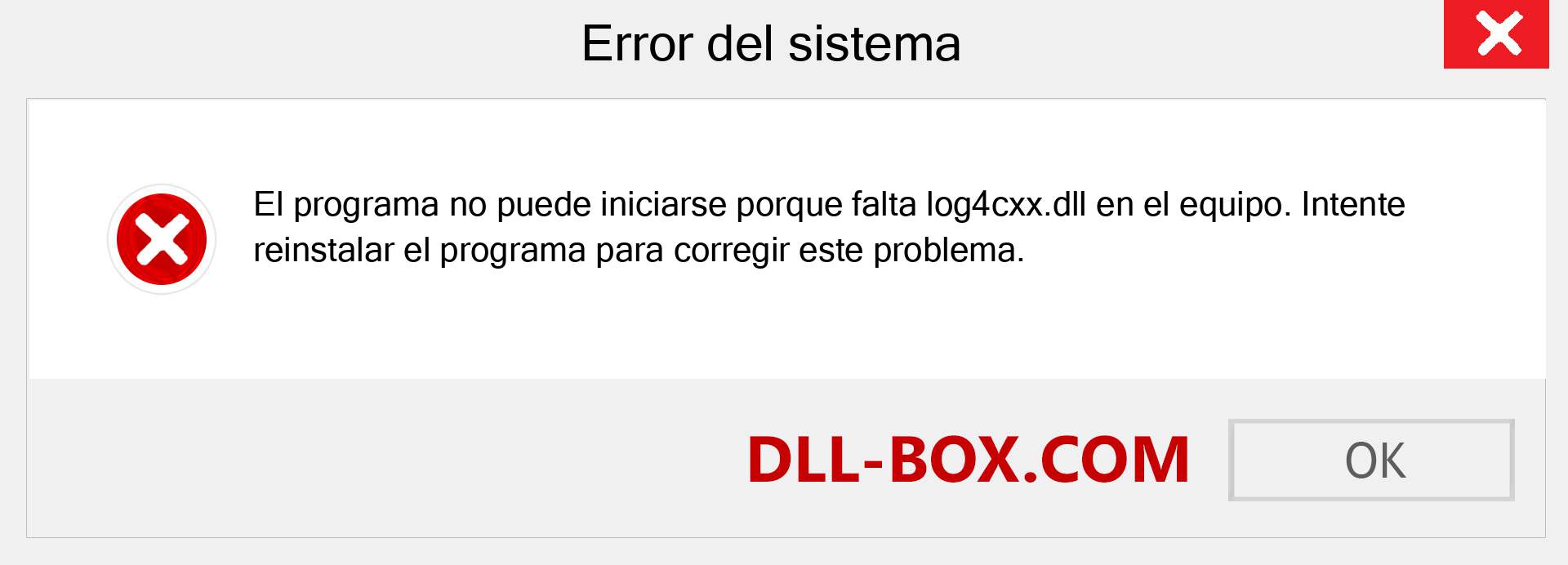 ¿Falta el archivo log4cxx.dll ?. Descargar para Windows 7, 8, 10 - Corregir log4cxx dll Missing Error en Windows, fotos, imágenes